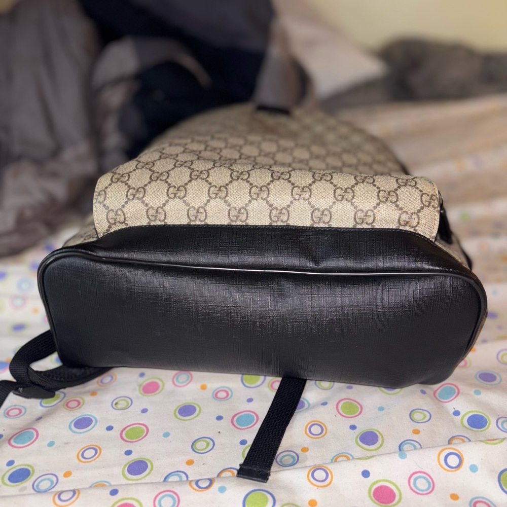 Gucci Beige and Black Backpack - Picture 4 of 4